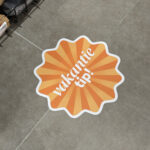 Vloersticker