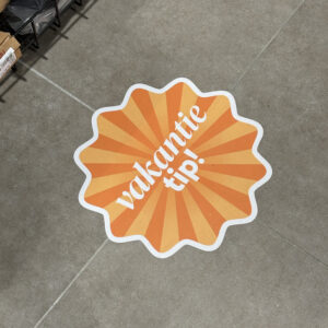 Vloersticker